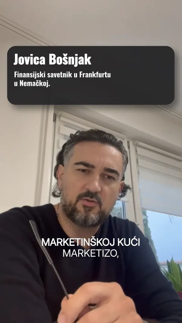 Jovica Bošnjak, finansijski savetnik, Frankfurt