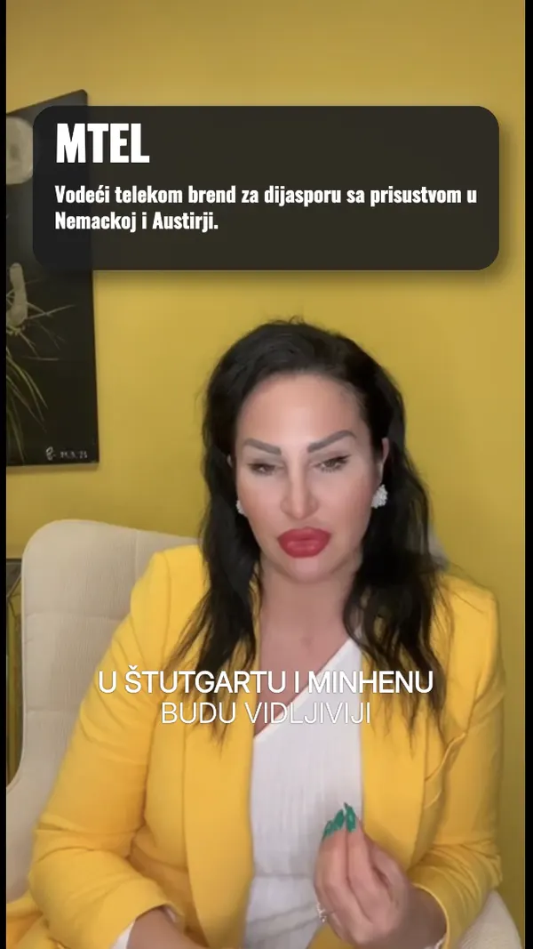 Silvija, MTEL · telekom za dijasporu