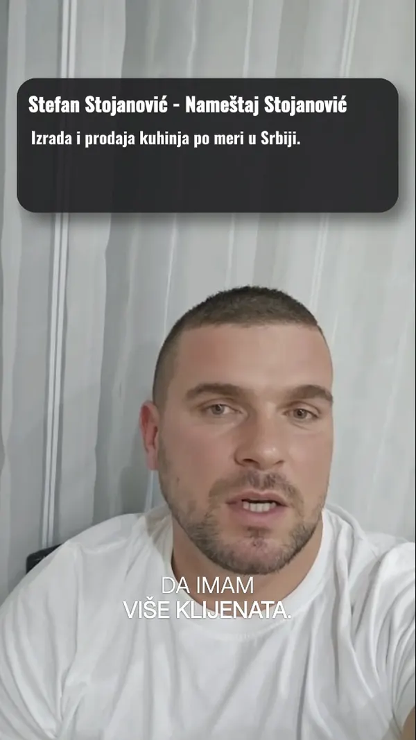 Stefan Stojanović, kuhinje po meri, Srbija